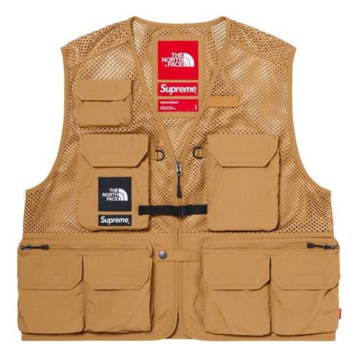 Жилетка Supreme Supreme x The North Face Cargo Vest Кафяво | SUP-SS20-650