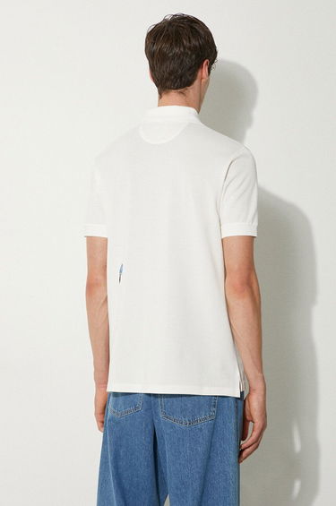 Поло тениска Paul Smith Paul Smith Applique Detail Polo Shirt Бяло | M1R.698P.NP4722, 2