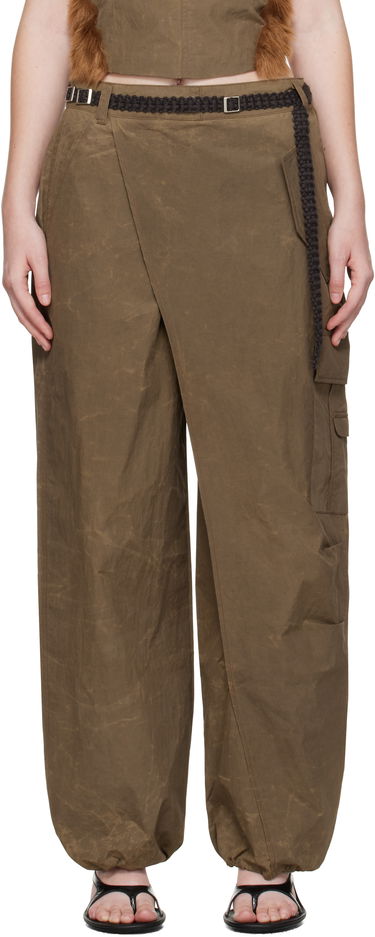 Карго панталони Andersson Bell Andersson Bell Wrap Cargo Pants Кафяво | apa843w, 0
