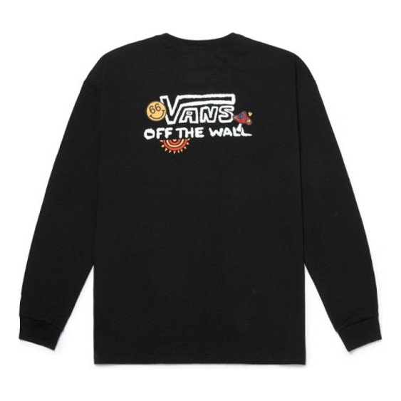 Тениска Vans Long Sleeve Graphic Tee Черно | VN0A5H86BLK