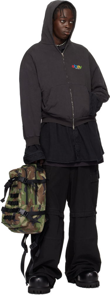 Раница Balenciaga Camo Army Space Backpack Зелено | 6936352AA7L2263, 3
