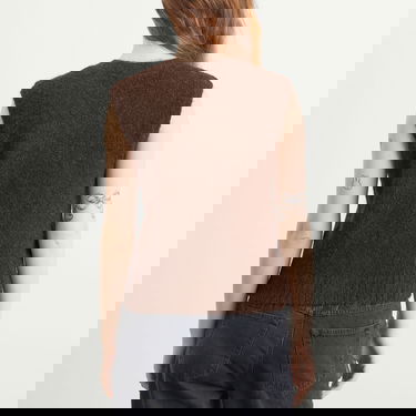 Жилетка Samsoe Samsoe Sajeanne Hairy Knit Vest Top Кафяво | F25400034-191111TCX, 3