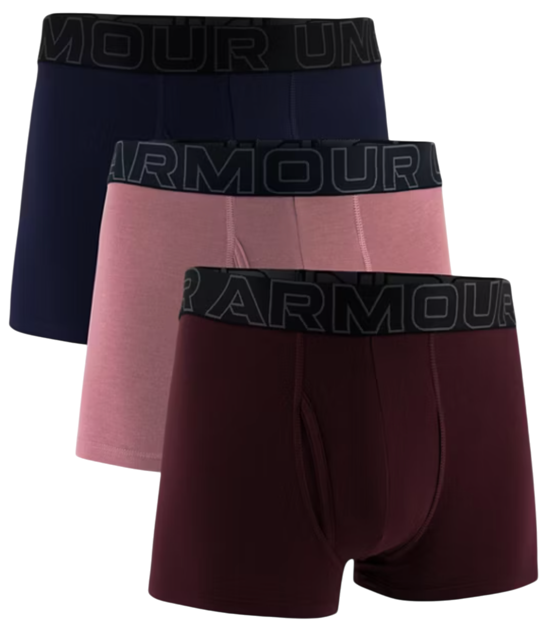 Боксерки Under Armour Under Armour SOLID 3" Boxer Shorts, 3-Pack Многоцветен | 1383891-651, 0