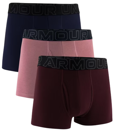Боксерки Under Armour Under Armour SOLID 3" Boxer Shorts, 3-Pack Многоцветен | 1383891-651, 0