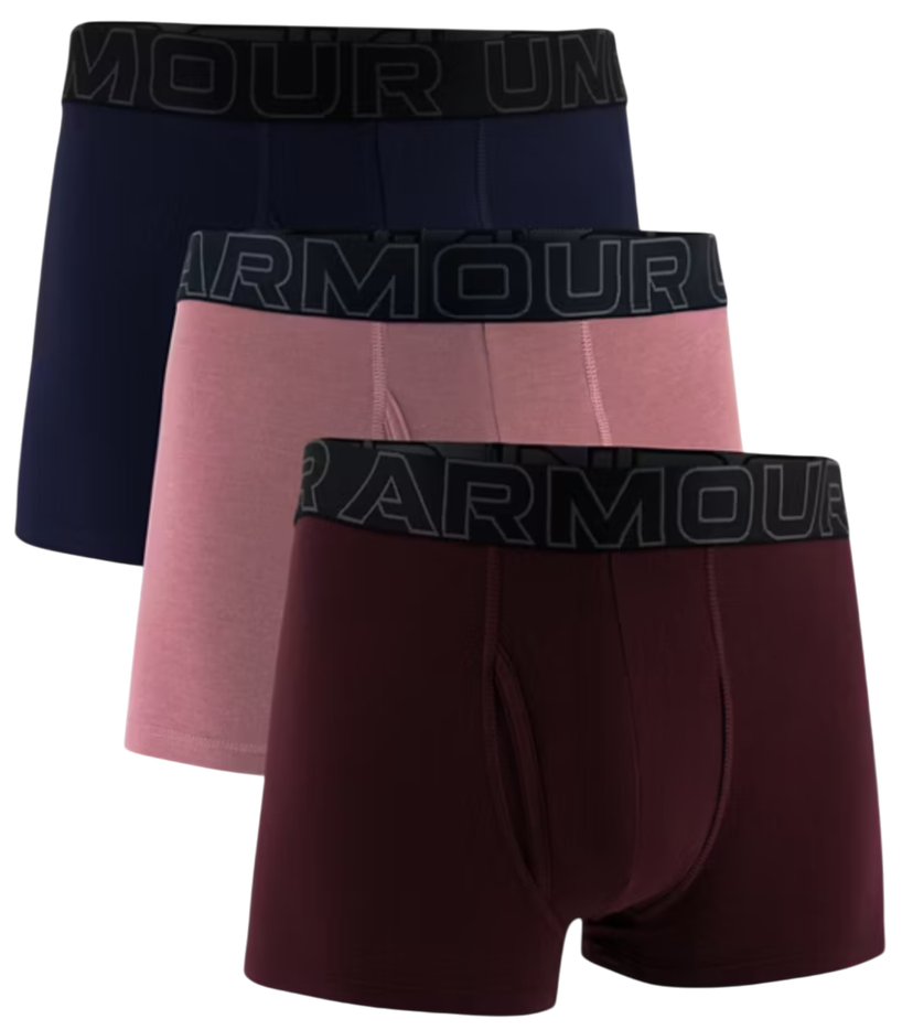 Боксерки Under Armour Under Armour SOLID 3" Boxer Shorts, 3-Pack Многоцветен | 1383891-651