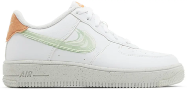 Кецове и обувки Nike Air Force 1 Low Crater "Brushstroke" GS Бяло | DX3067-100, 0
