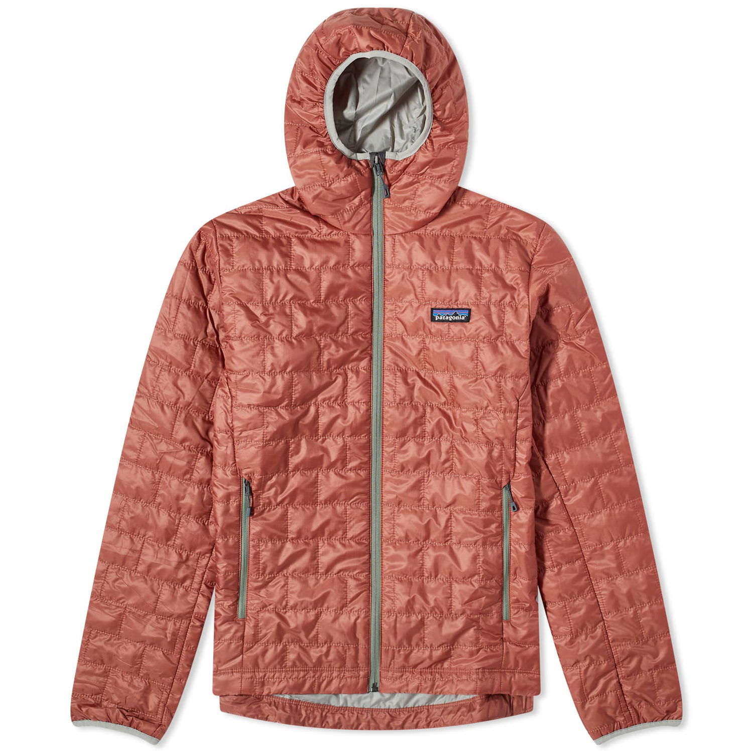 Суитчър Patagonia Nano Puff Hoodie Burl Червено | 84222-BURD, 0