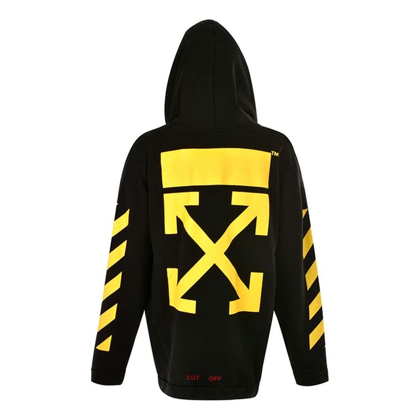 Суитчър Off-White Arrows Sketch Logo Loose Fit Hoodie Черно | OMBB00930371099, 0