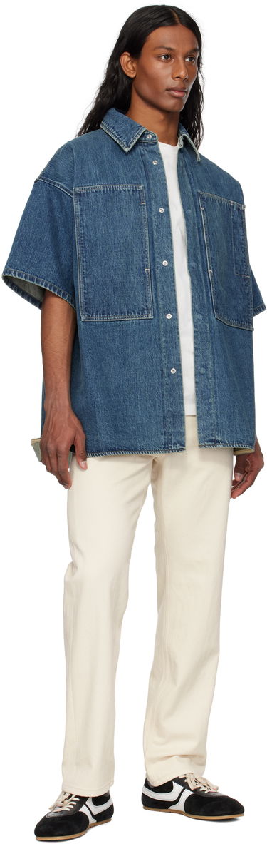 Панталони Jil Sander Jil Sander Selvage Jeans Бежово | J47KA0266_J46545, 3
