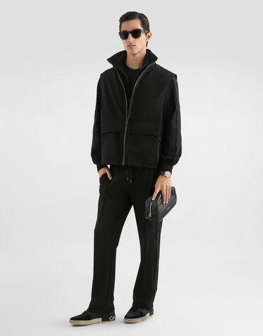 Панталони Dolce & Gabbana Technical Jersey Drawstring Trousers - Collection Черно | GP17YTFUGULN0000, 1