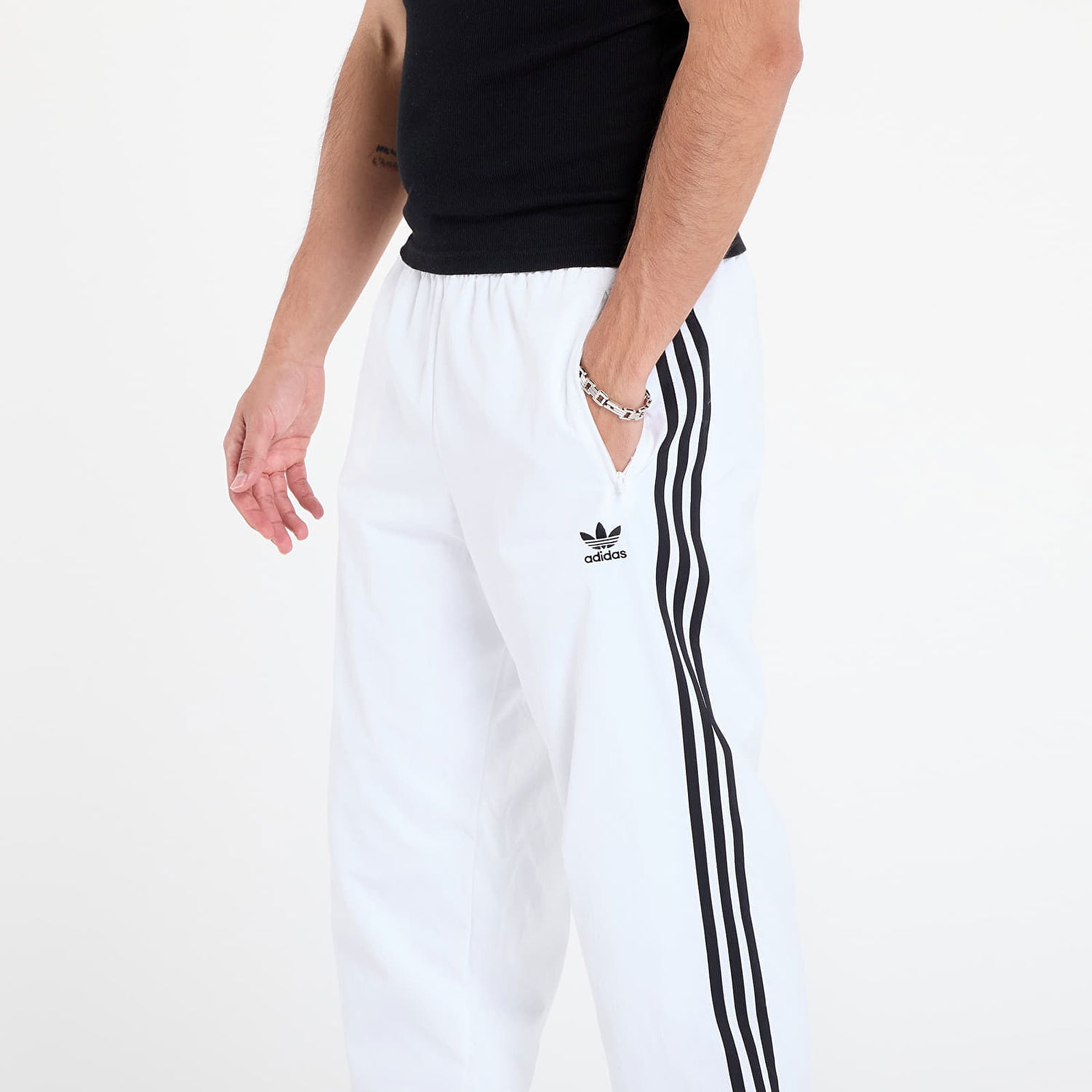 Спортни панталони adidas Performance Adicolor Woven Firebird Track Pants Бяло | JY1334, 1