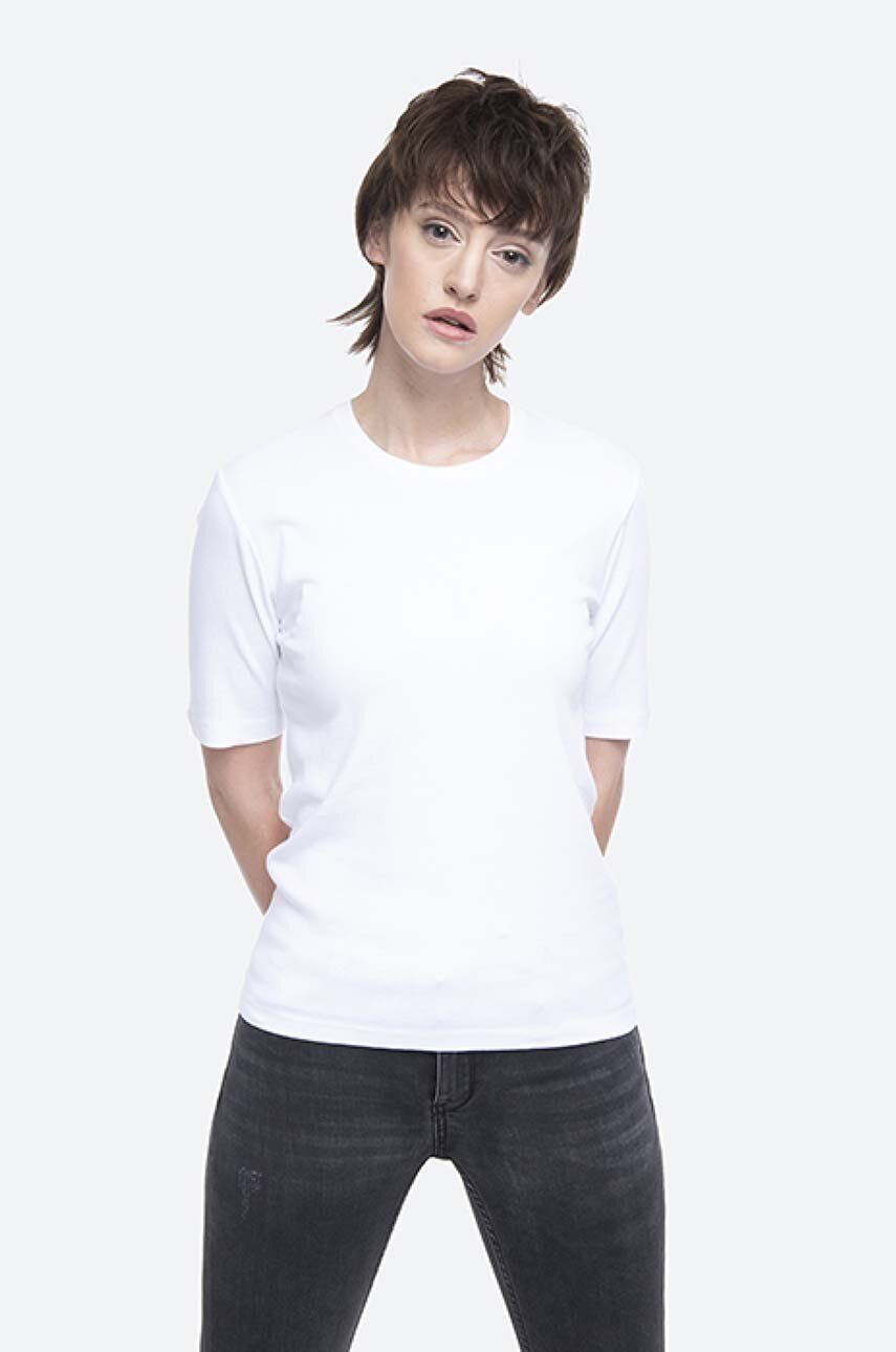 Тениска NORSE PROJECTS T-Shirt Helen High Twist Бяло | NW01.0062.001, 0