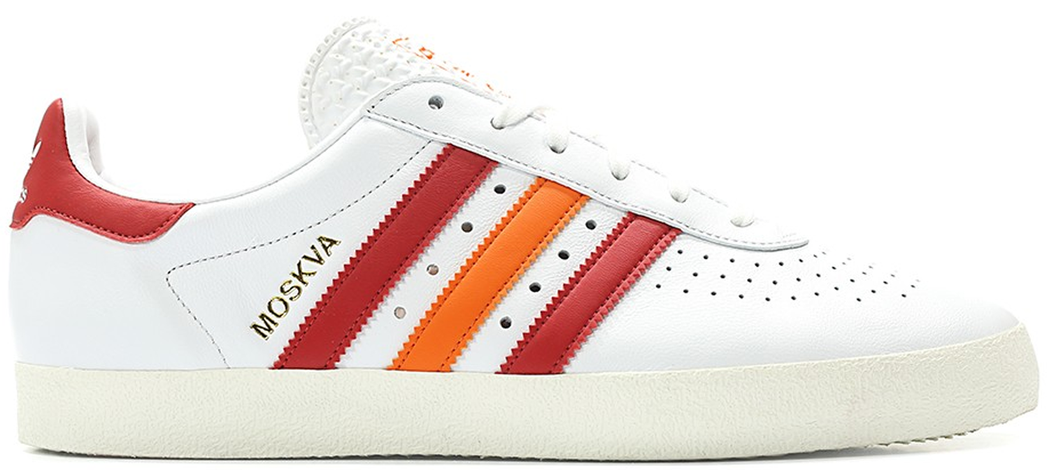 Кецове и обувки adidas Originals 350 White Scarlet Orange Бяло | CQ2778, 0