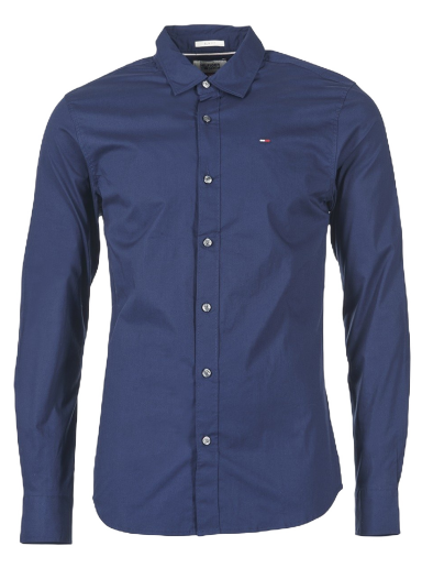 Риза Tommy Hilfiger ORIGINAL STRETCH SHIRT Тъмно синьо | DM0DM04405-002-NOOS