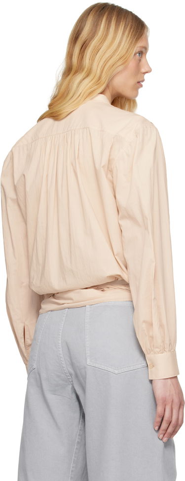Риза LEMAIRE Lemaire Wrap Blouse Бежово | TO1333 LF1389, 2