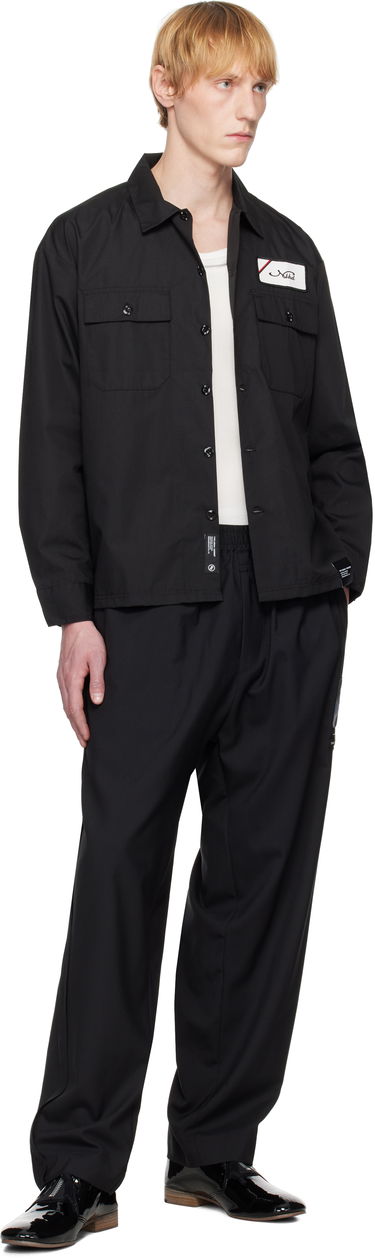 Риза Neighborhood Neighborhood Classic Work Long Sleeve Shirt Черно | 251TSNH-SHM01, 3