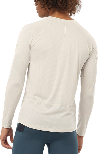 Тениска Salomon CROSS RUN Long Sleeve Tee Бежово | lc2265200, 1