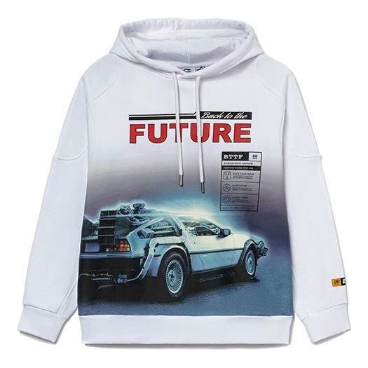 Суитчър Li-Ning Li-Ning x Back To The Future Print Pullover Hoodie Бяло | AWDRB01-3, 0