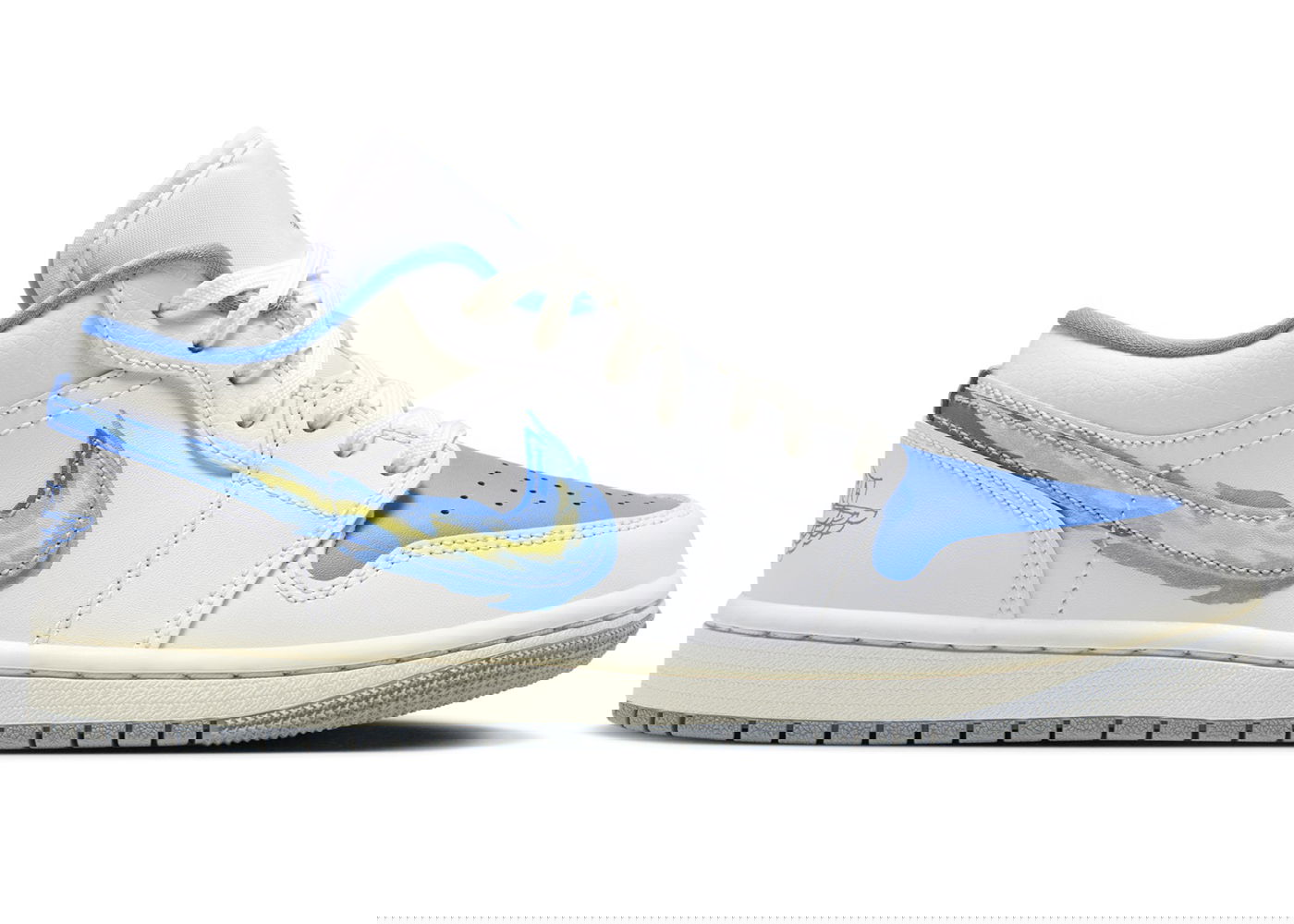Кецове и обувки Jordan Air Jordan 1 Low SE 'Just Skate University Blue' W Синьо | FJ7219-441, 0
