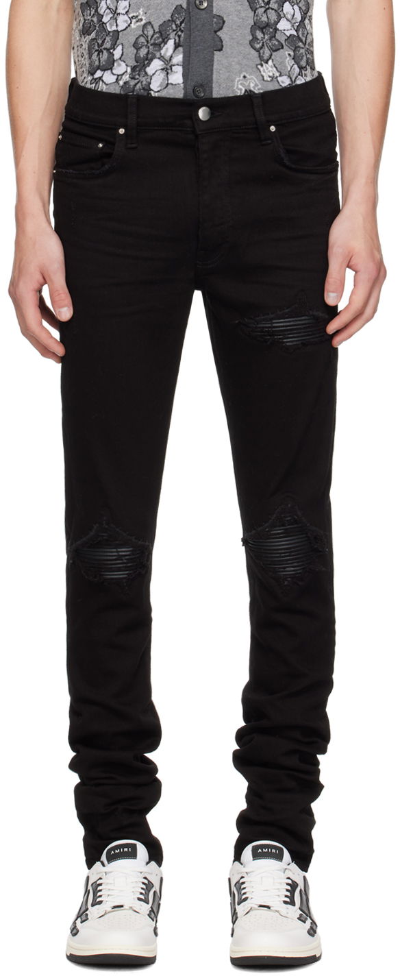 Дънки AMIRI Black MX1 Jeans Черно | PXMD001, 0