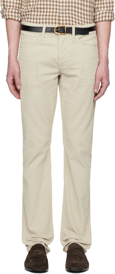 Дънки Tom Ford TOM FORD Micro Cord Slim Fit Jeans Бежово | DPH001-DMC033F23, 0
