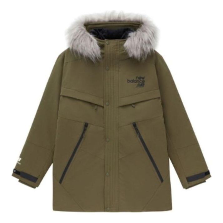 Парка New Balance Warm Parka Jacket Зелено | AMJ24373-DMO