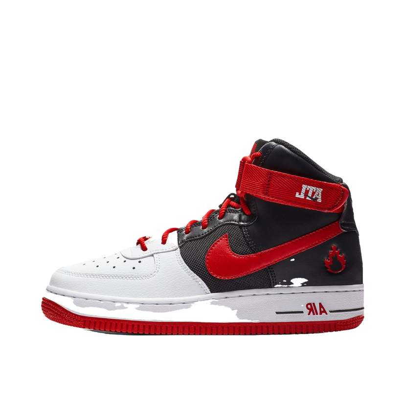 Кецове и обувки Nike Air Force 1 High Atlanta Away (GS) Червено | BV9206-100