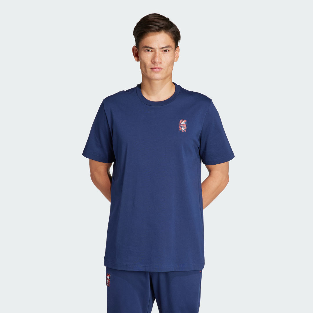 Тениска adidas Performance Juventus Cultural Story Tee Тъмно синьо | IM9868, 0