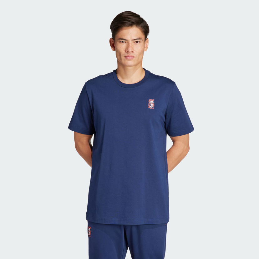 Тениска adidas Performance Juventus Cultural Story Tee Тъмно синьо | IM9868