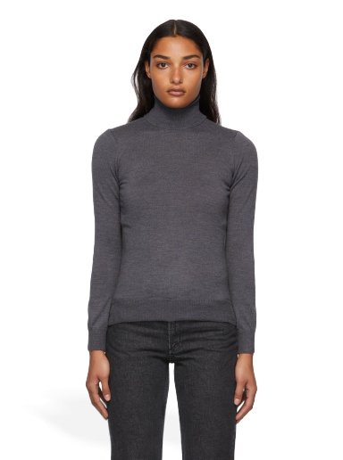 Пуловер A.P.C. Wool Sandra Turtleneck Сиво | WVAWM-F23910