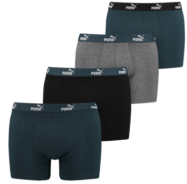 Боксерки Puma Promo Solid Boxer 4 Pack Многоцветен | 701223688-003, 0