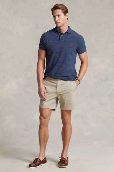Поло тениска Polo by Ralph Lauren Slim Fit Polo Синьо | 710548797012, 4