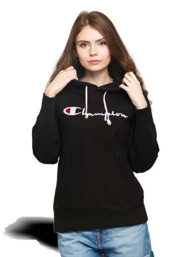 Суитчър Champion Script Logo RW Черно | 113149 KK001