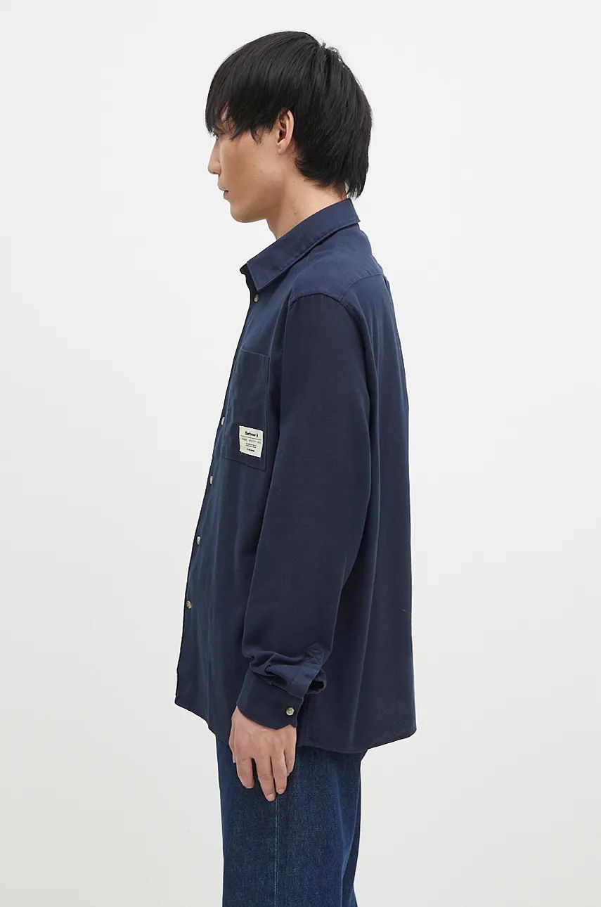 Риза Barbour Relaxed Fit Shirt With Classic Collar Синьо | MSH5521, 1