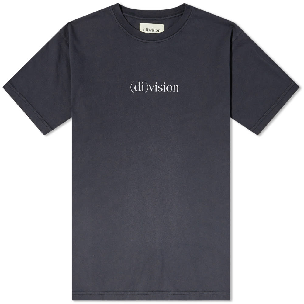 Тениска (di)vision Logo Tee Черно | DVN-AW21-D-008-1-BKB, 0