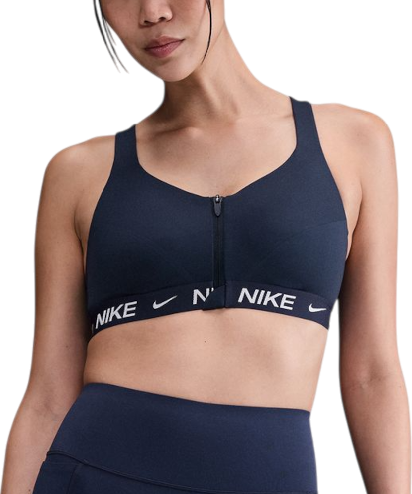 Сутиен Nike Indy High Support Front-Zip Sports Bra Тъмно синьо | hq2751-410