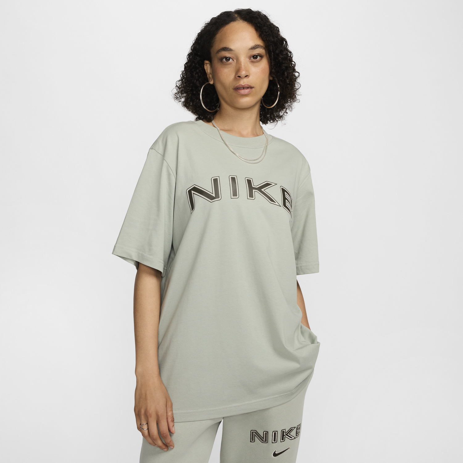 Тениска Nike Sportswear Сиво | HQ1679-370, 0