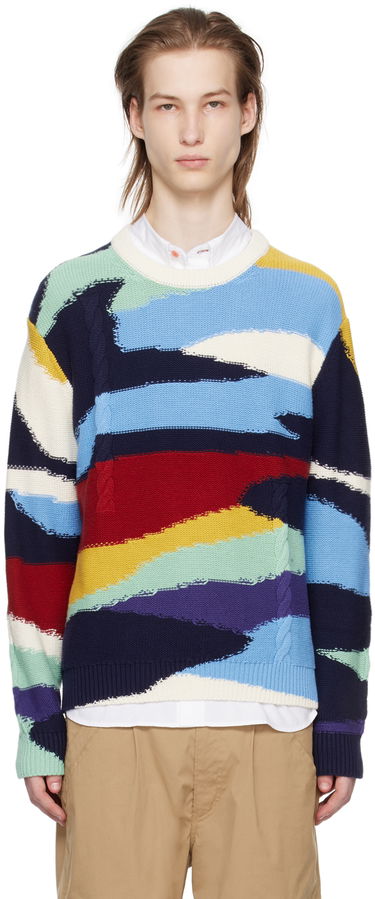 Пуловер Paul Smith PS Paul Smith Plains Crewneck Sweater Многоцветен | M2R-564Y-M22009-92, 0