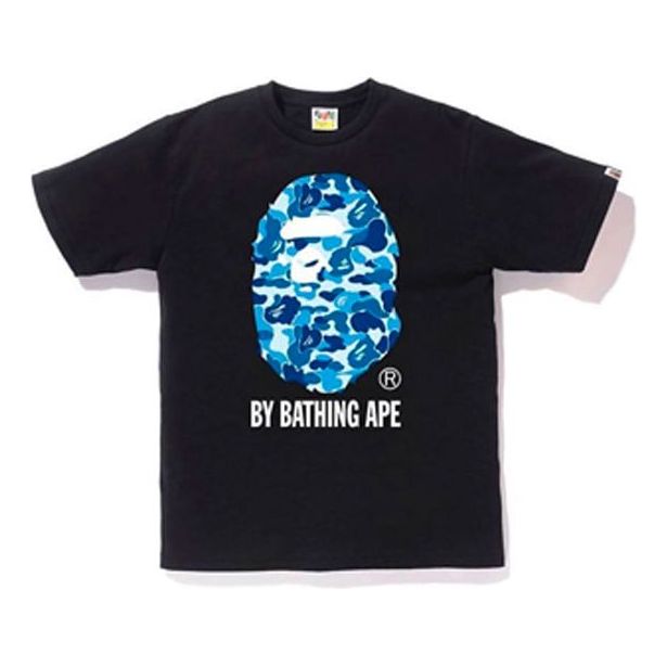 Тениска BAPE Bathing Ape Camo Ape Head Logo Tee Черно | BAPE19SS-003, 0