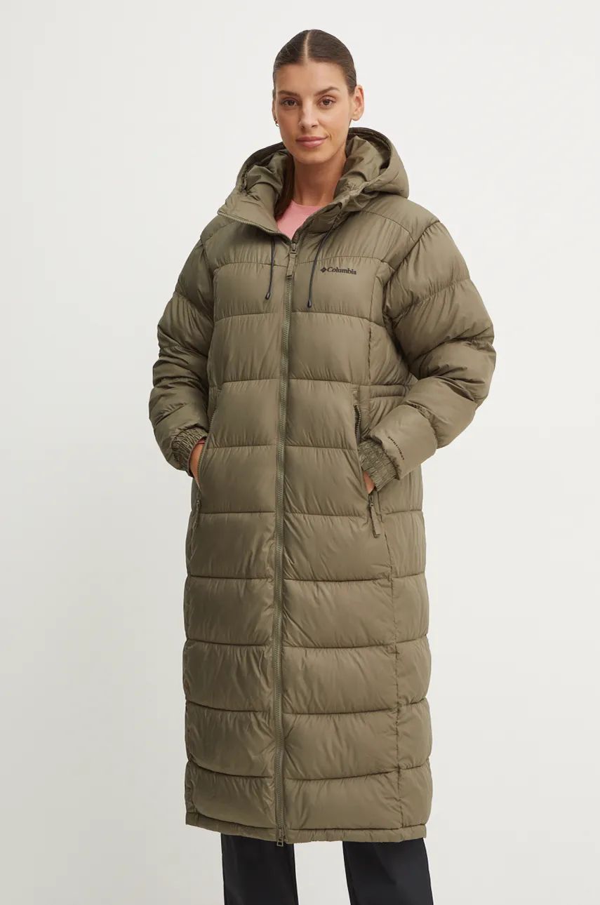 Пухо яке Columbia Long Padded Winter Jacket Зелено | 2051351, 0