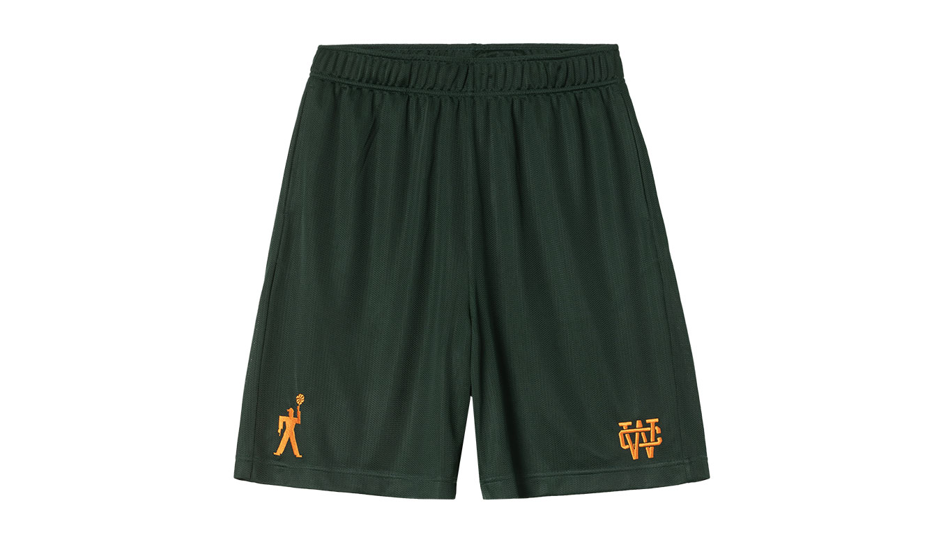 Къси панталони Carhartt WIP Win Lock Up Mesh Basketball Shorts Зелено | I034627_CI_XX, 0