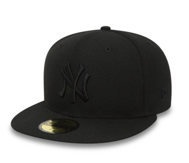 Шапка с козирка New Era New York Yankees Black on Black 59FIFTY Cap Черно | 10000103, 0