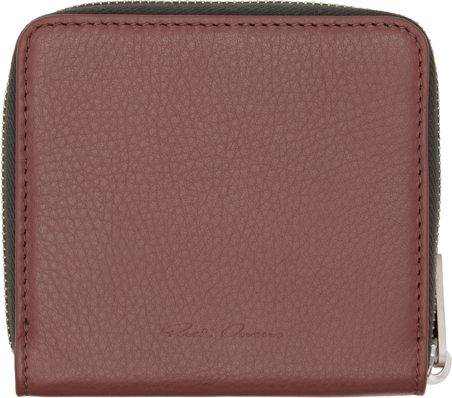 Портфейл Rick Owens Rick Owens Concordians Zipped Wallet Бургунди | RA02E0716 LCN, 0