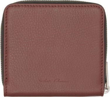 Портфейл Rick Owens Rick Owens Concordians Zipped Wallet Бургунди | RA02E0716 LCN, 0
