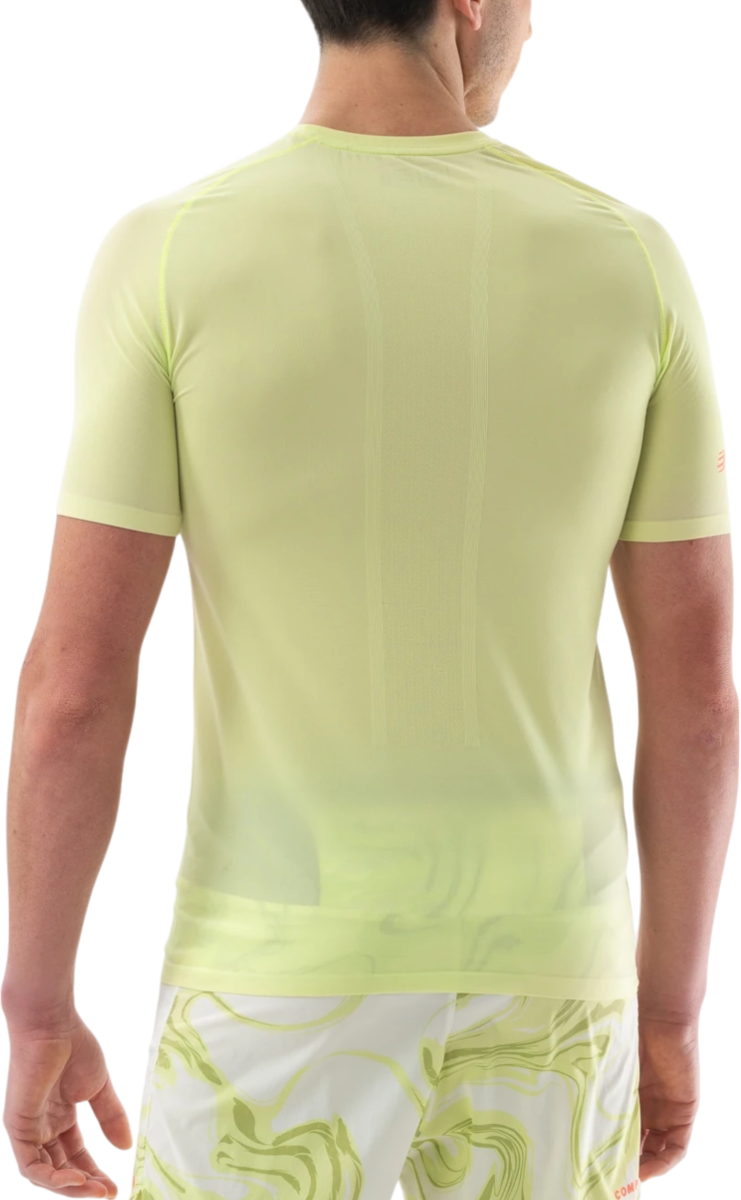 Тениска Compressport Compressport Trail Racing Short Sleeve T-Shirt Жълто | atsm3636-atsm3636040, 1