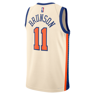 Фланелка Nike Jalen Brunson New York Knicks City Edition Swingman Jersey Бежово | HM5989-123, 1