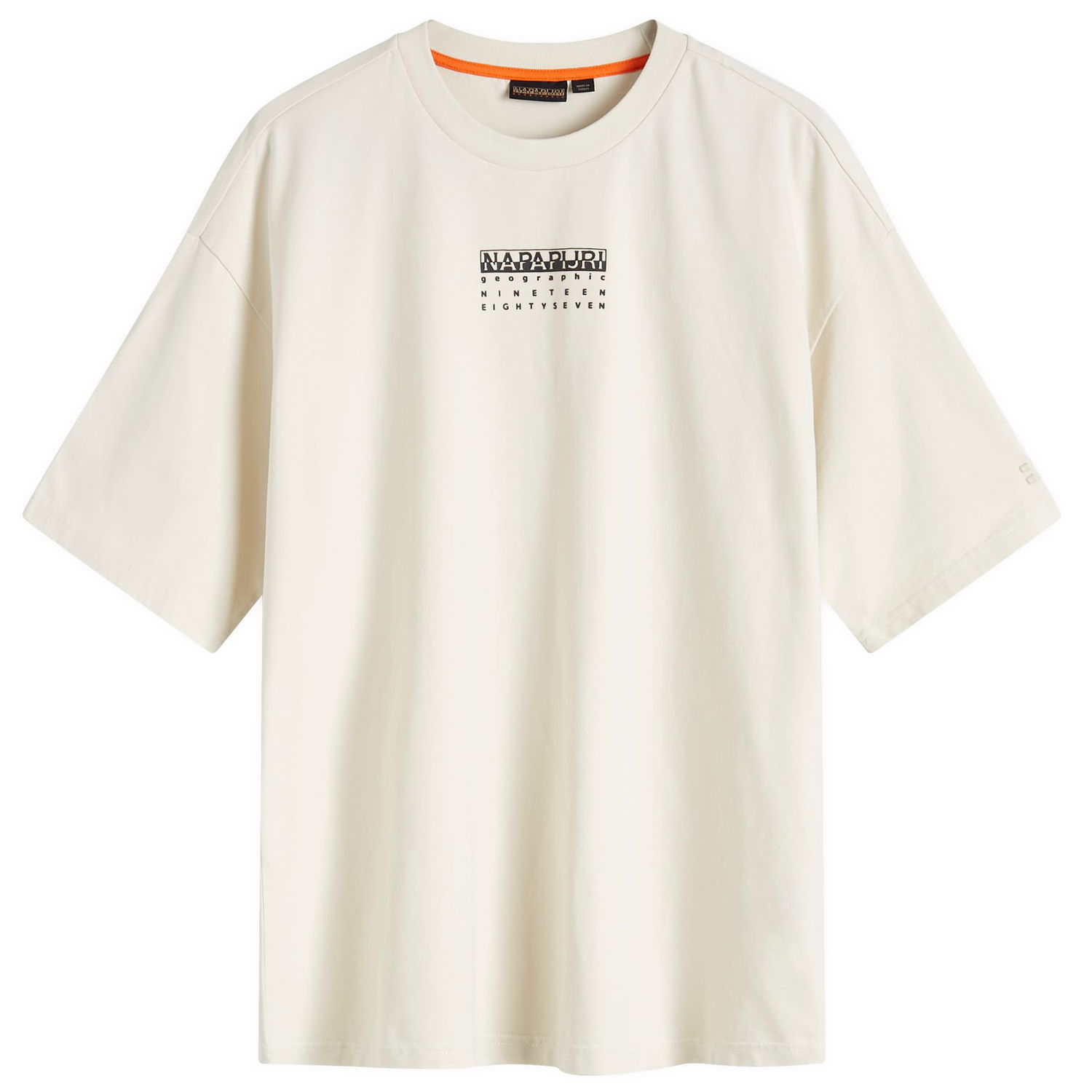 Тениска Napapijri 1987 T-Shirt Бежово | NP0A4I6QN1J1, 0