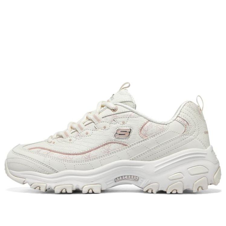Кецове и обувки Skechers D'Lites 1.0 Бяло | 896183-OFWT