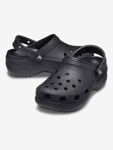 Кецове и обувки Crocs Classic Platform Clog Черно | 206750, 1