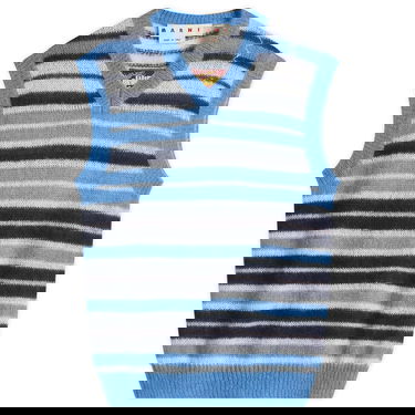 Пуловер Marni Marni Stripe Mohair Vest Синьо | CVMG0136Q0-UFU178-STB26, 1